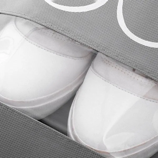 3-Pack: Drawstring Shoe Storage Bag