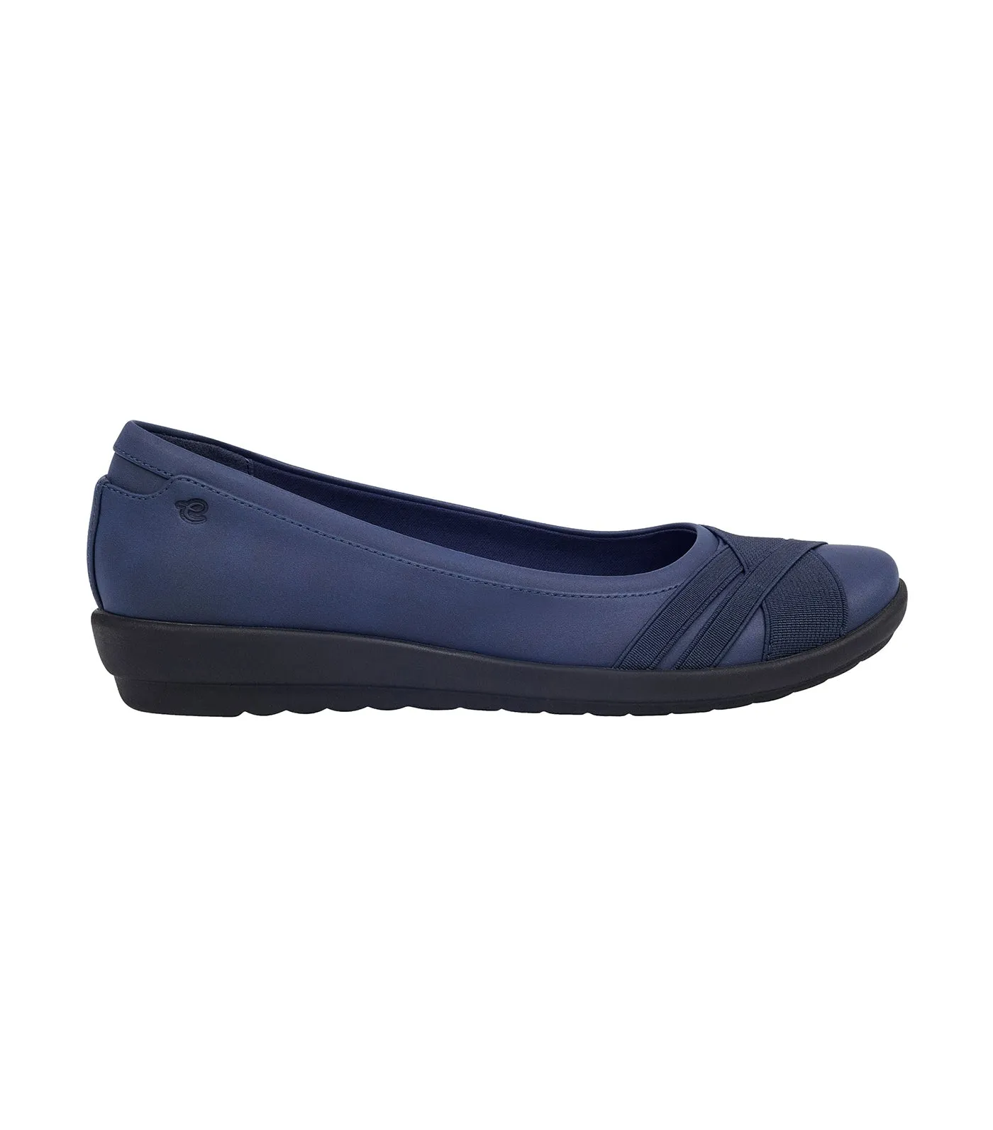 Acasia Slip-On Flats Dark Blue