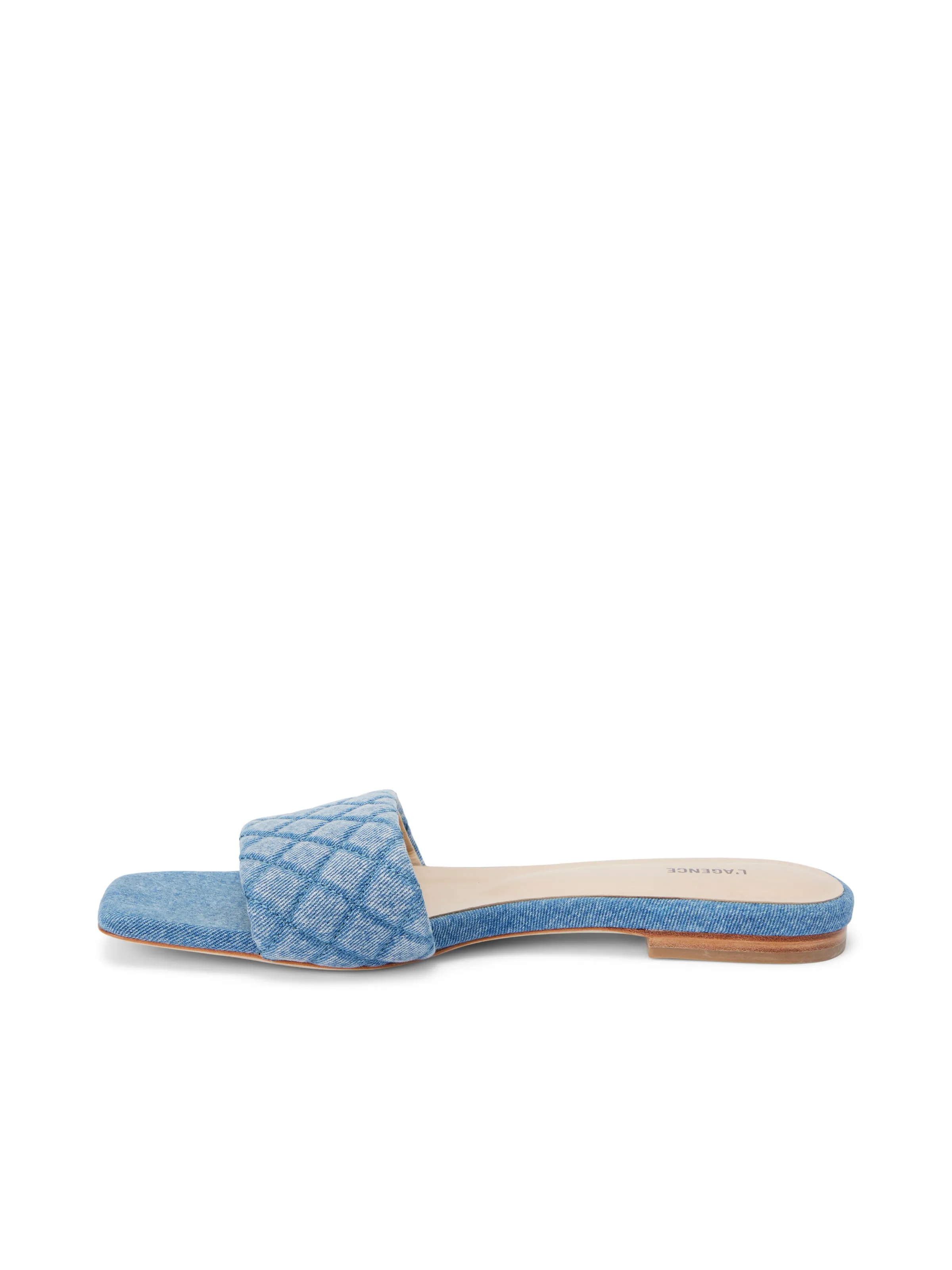 Aloise Denim Slide Sandal