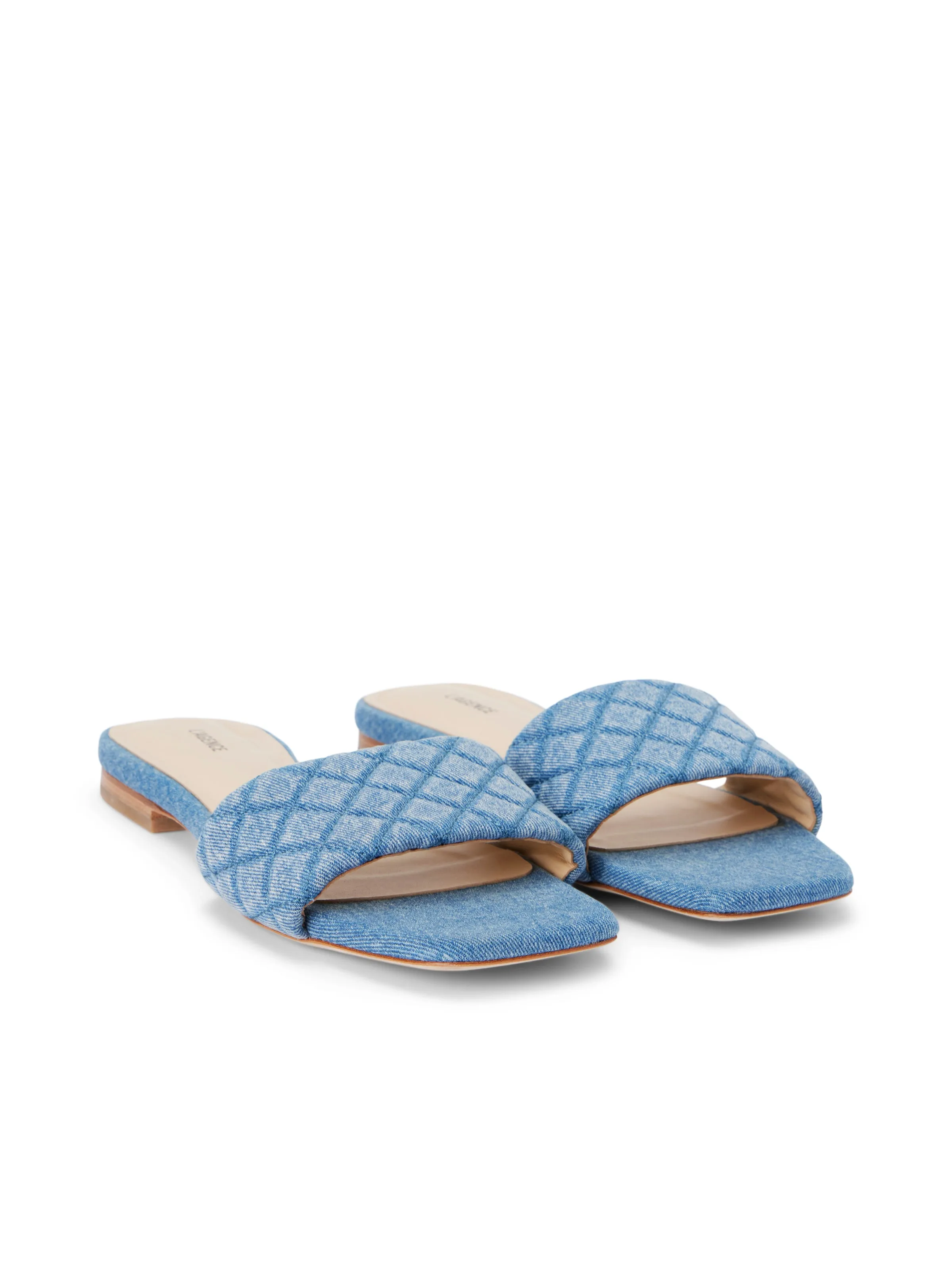 Aloise Denim Slide Sandal