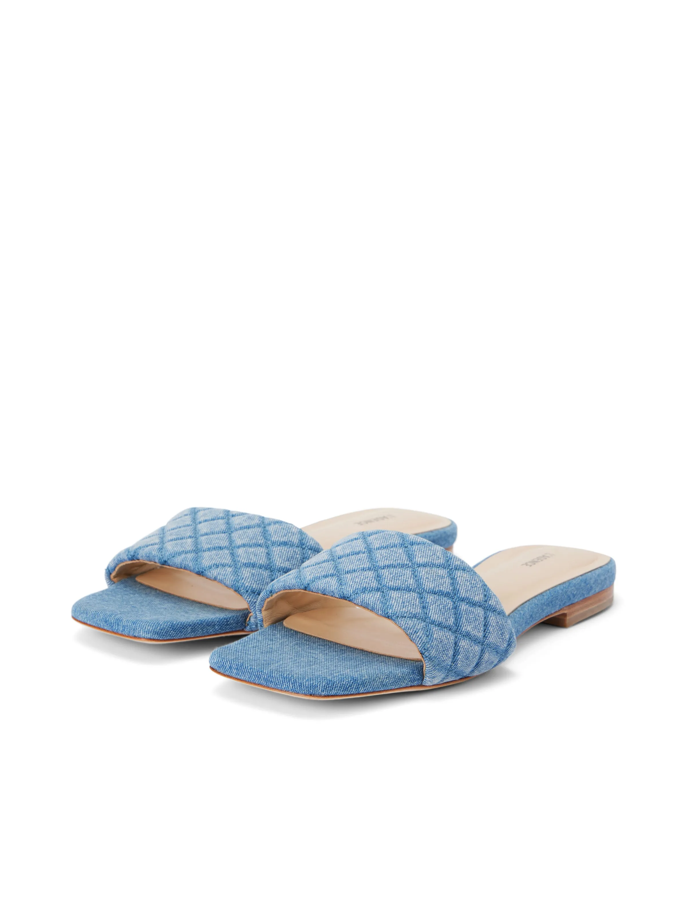 Aloise Denim Slide Sandal