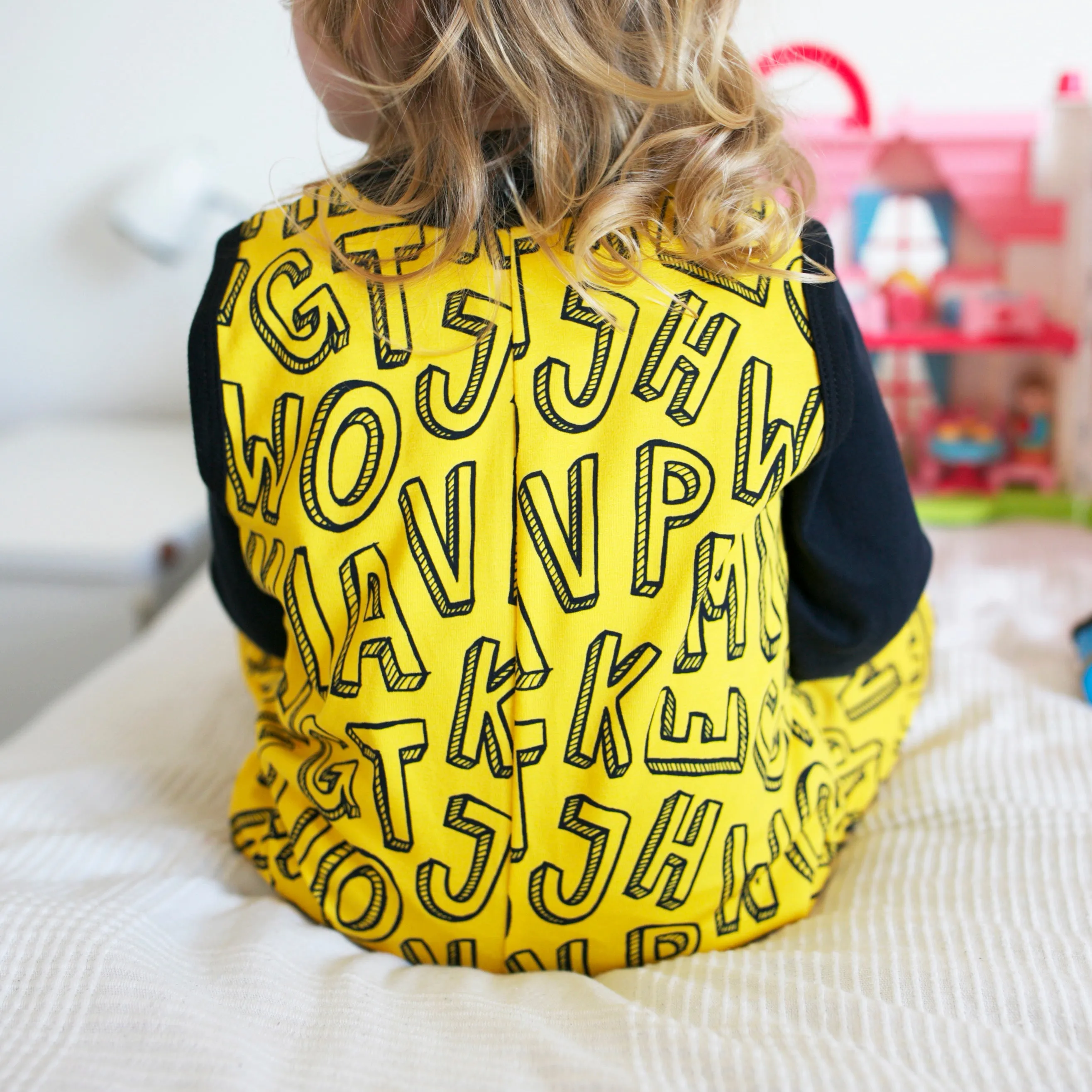 Alphabet Dungarees