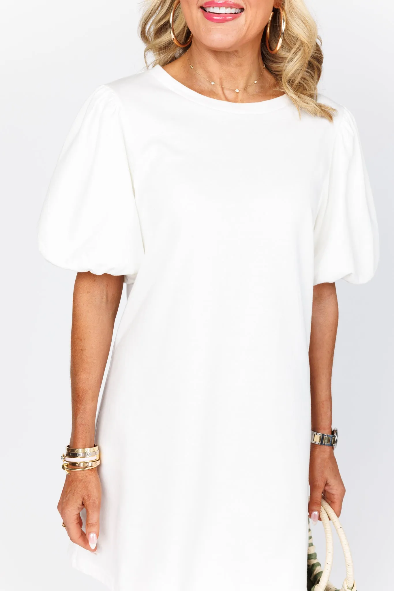 Amber Dress- White