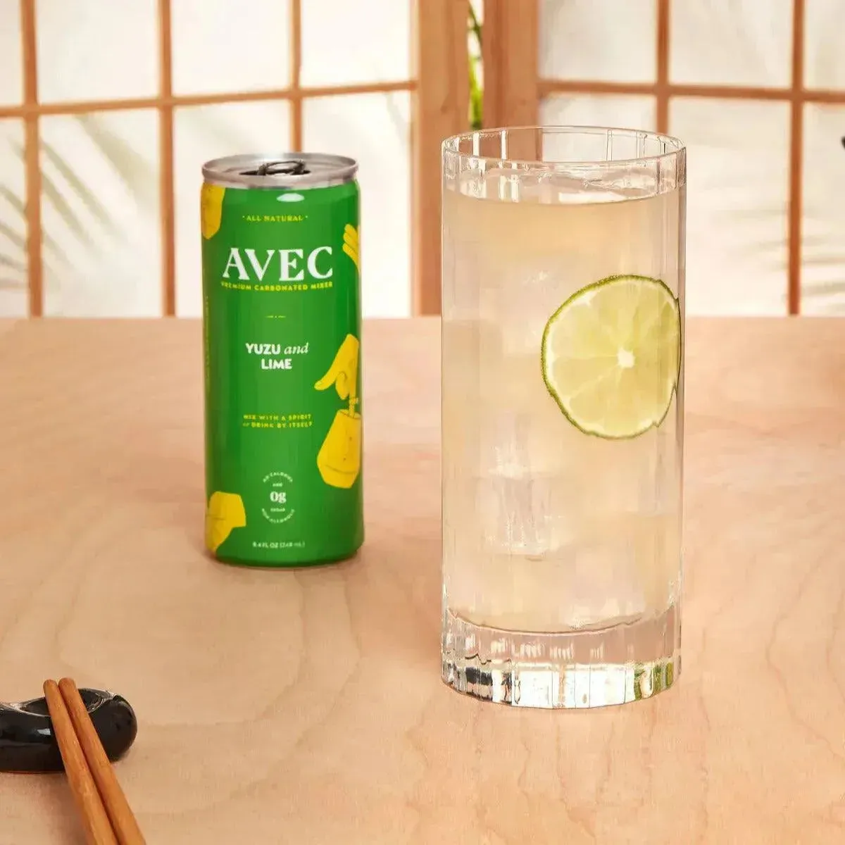 AVEC Yuzu & Lime Non-Alcoholic Sparkling Beverage