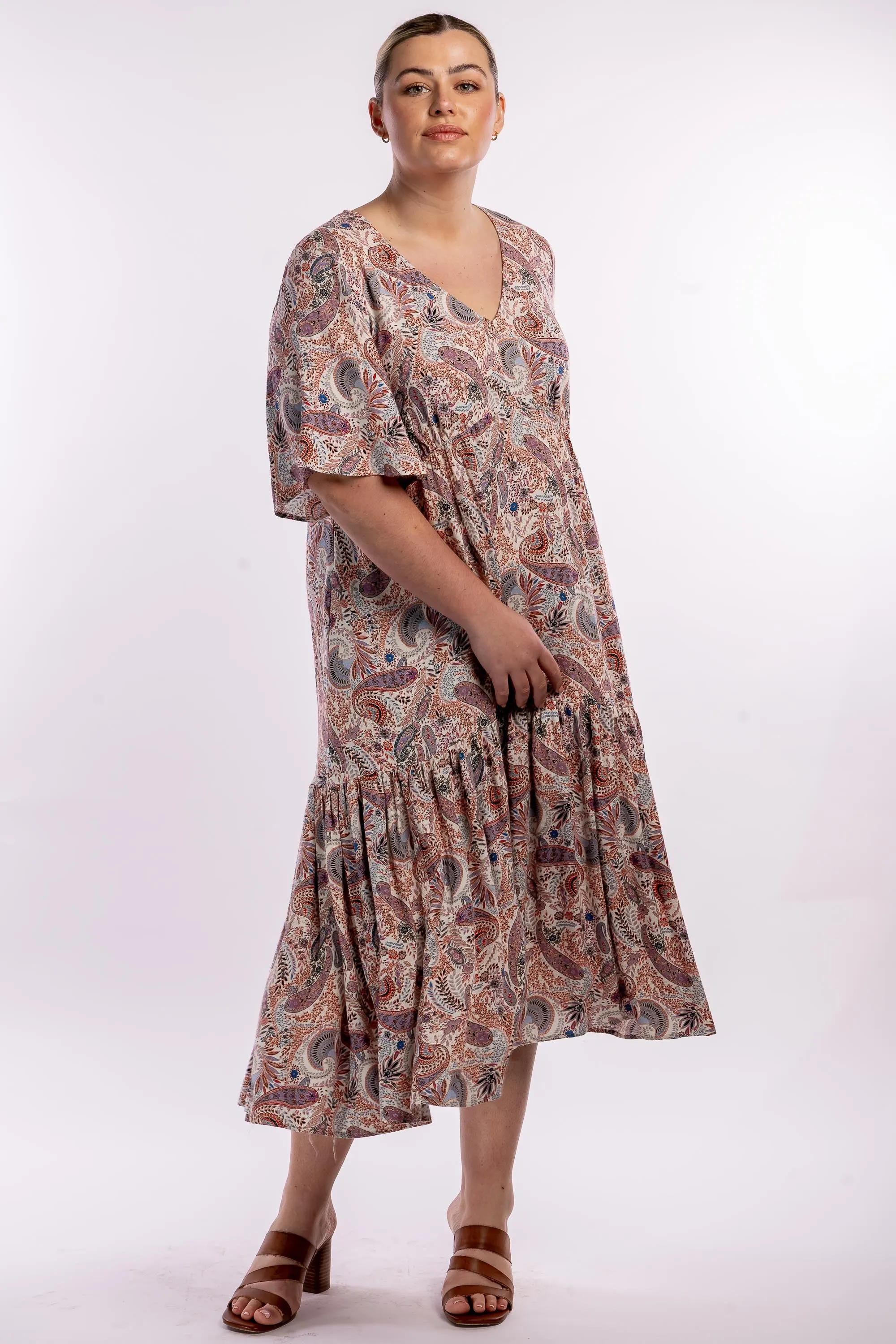 Babooshka Maxi Dress - Paisley - LAST ONE - SIZE XS (12/14)