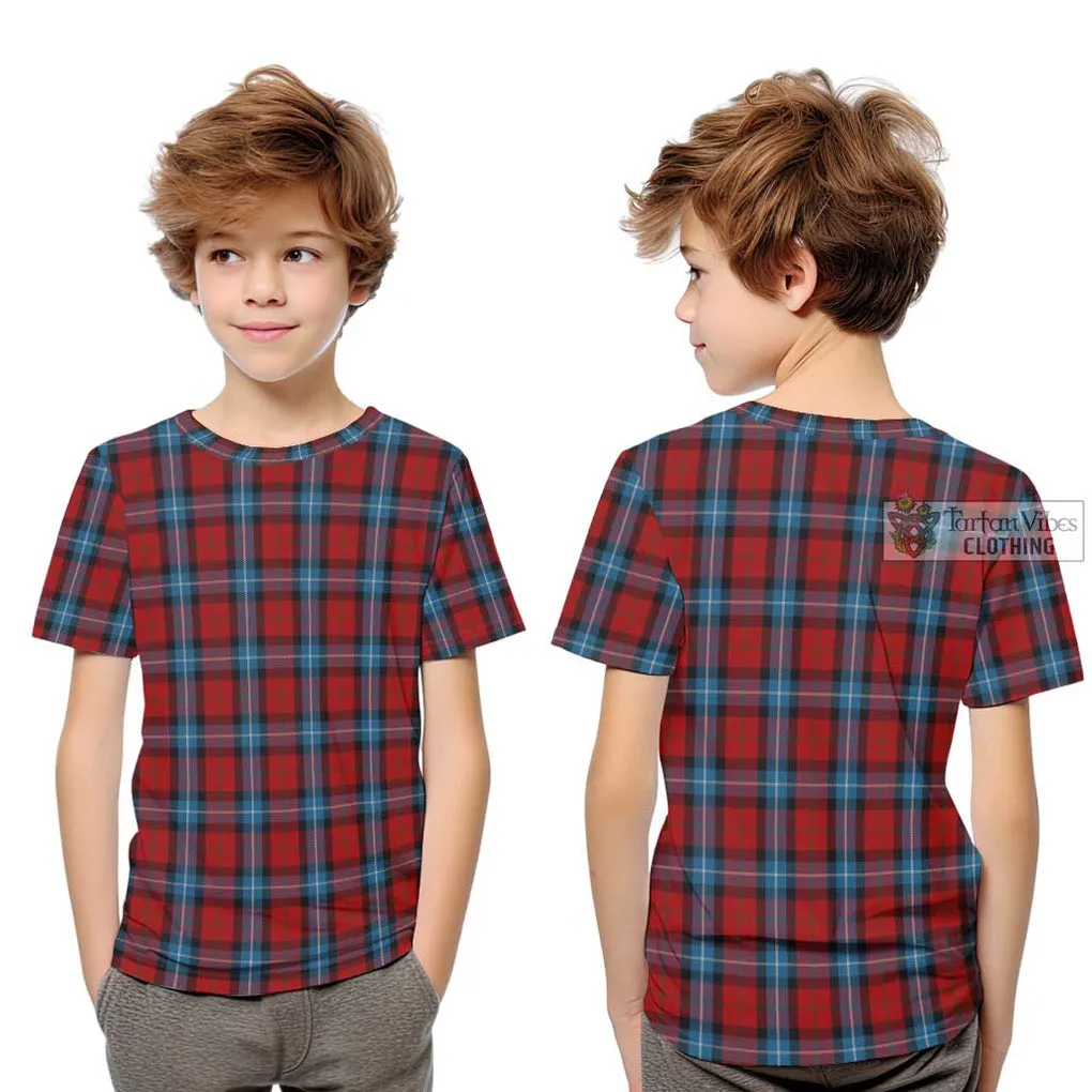 Baillie of Polkemmet Red Tartan Kid T-Shirt