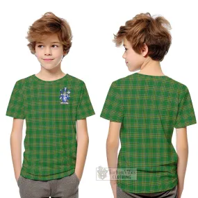 Balle Irish Clan Kid T-Shirt with Coat of Arms