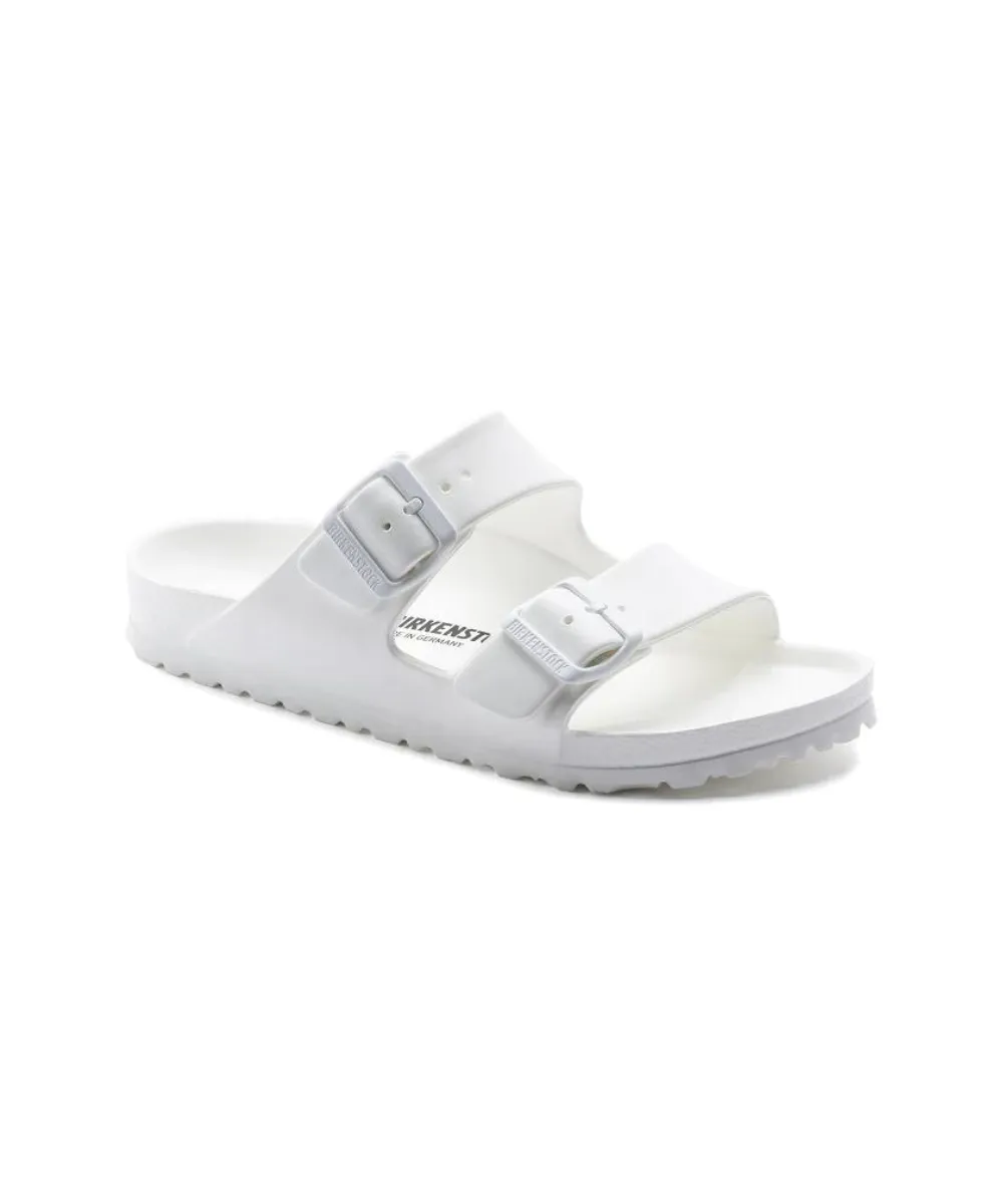 BIRKENSTOCK ARIZONA ESSENTIALS REGULAR FIT IN WHITE