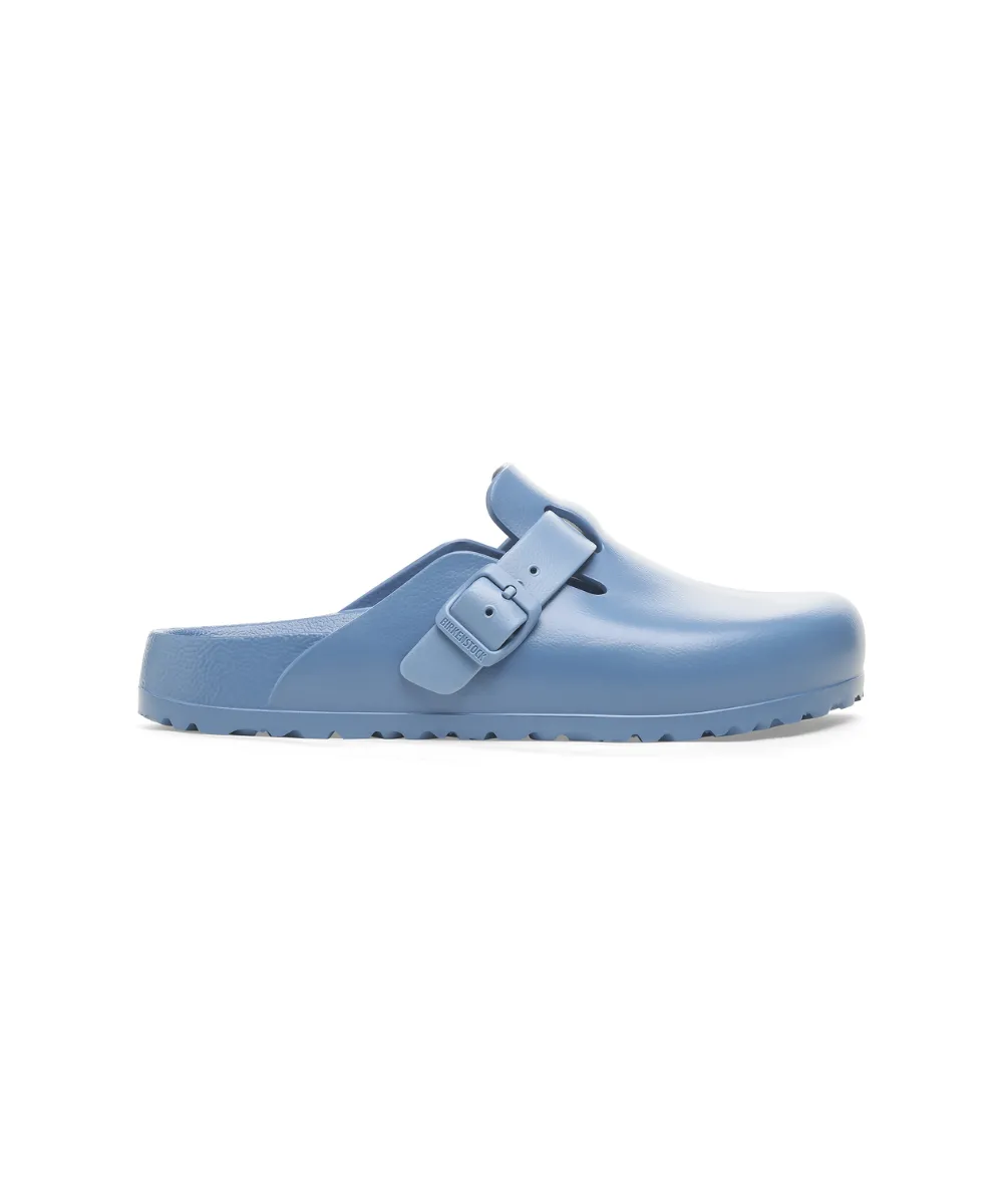 BIRKENSTOCK BOSTON ESSENTIALS NARROW FIT IN ELEMENTAL BLUE