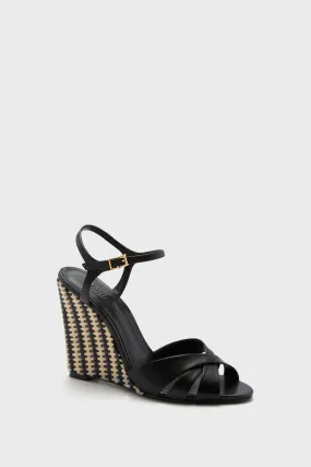 Black Keefa Wedges