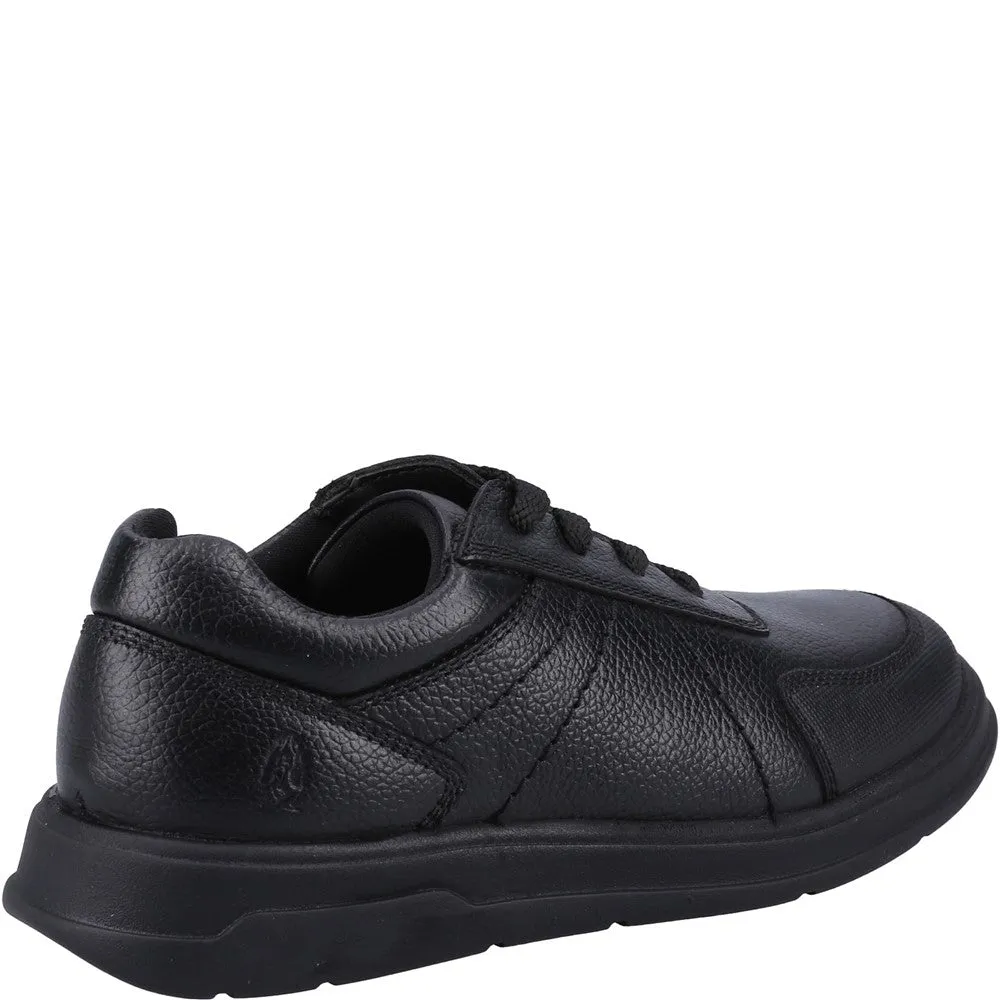 Black Robert Junior School Shoes