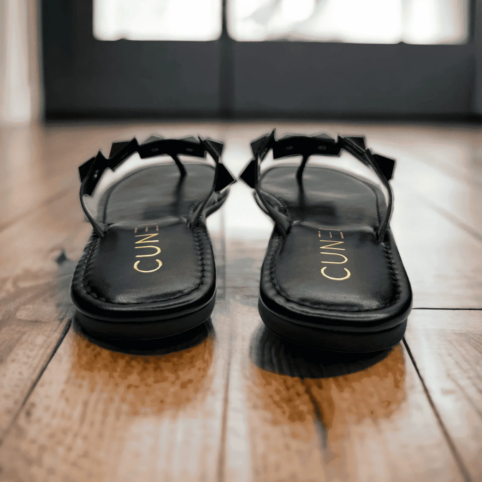 Black Stud Flats