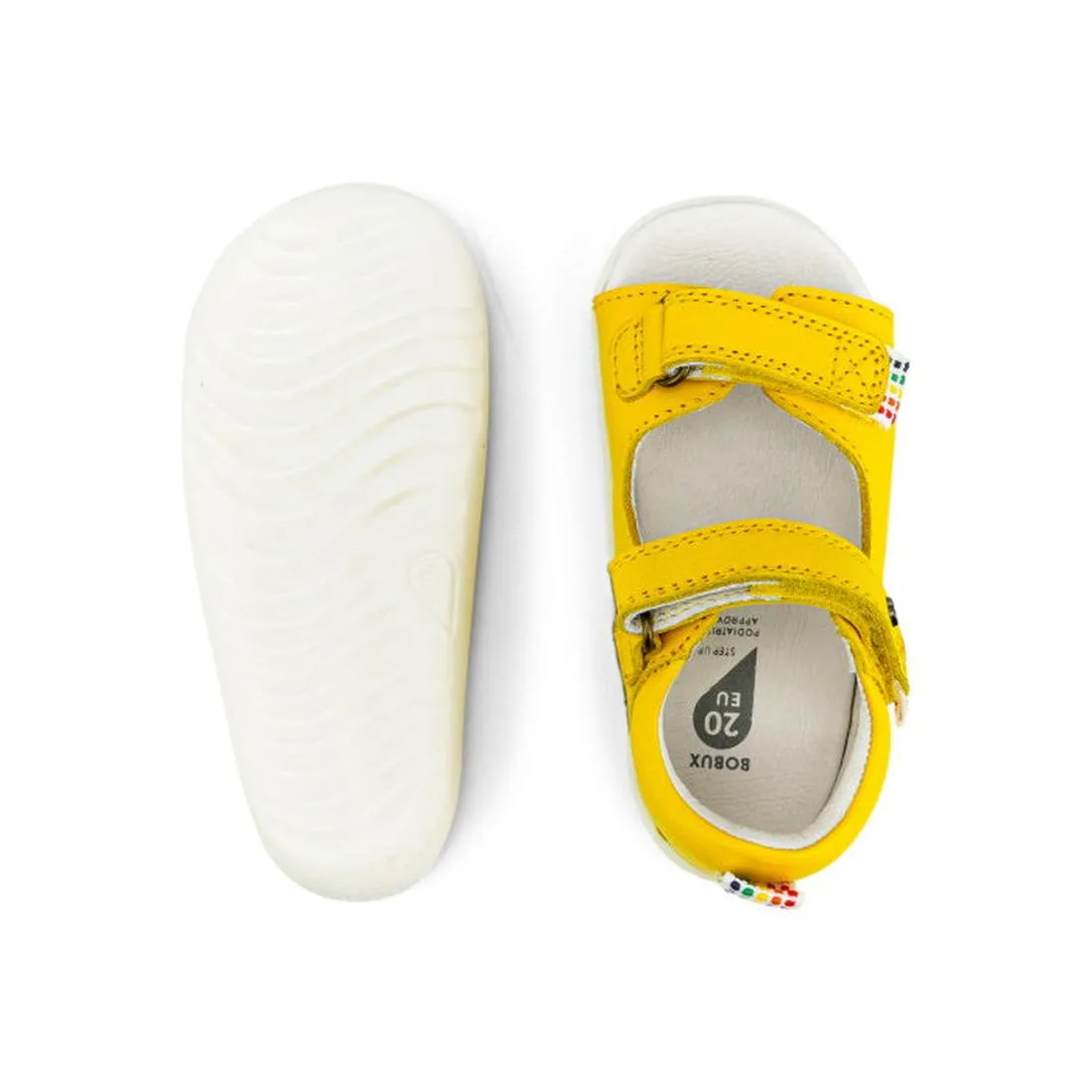 Bobux Step Up First Walking Sandal Rise - Yellow