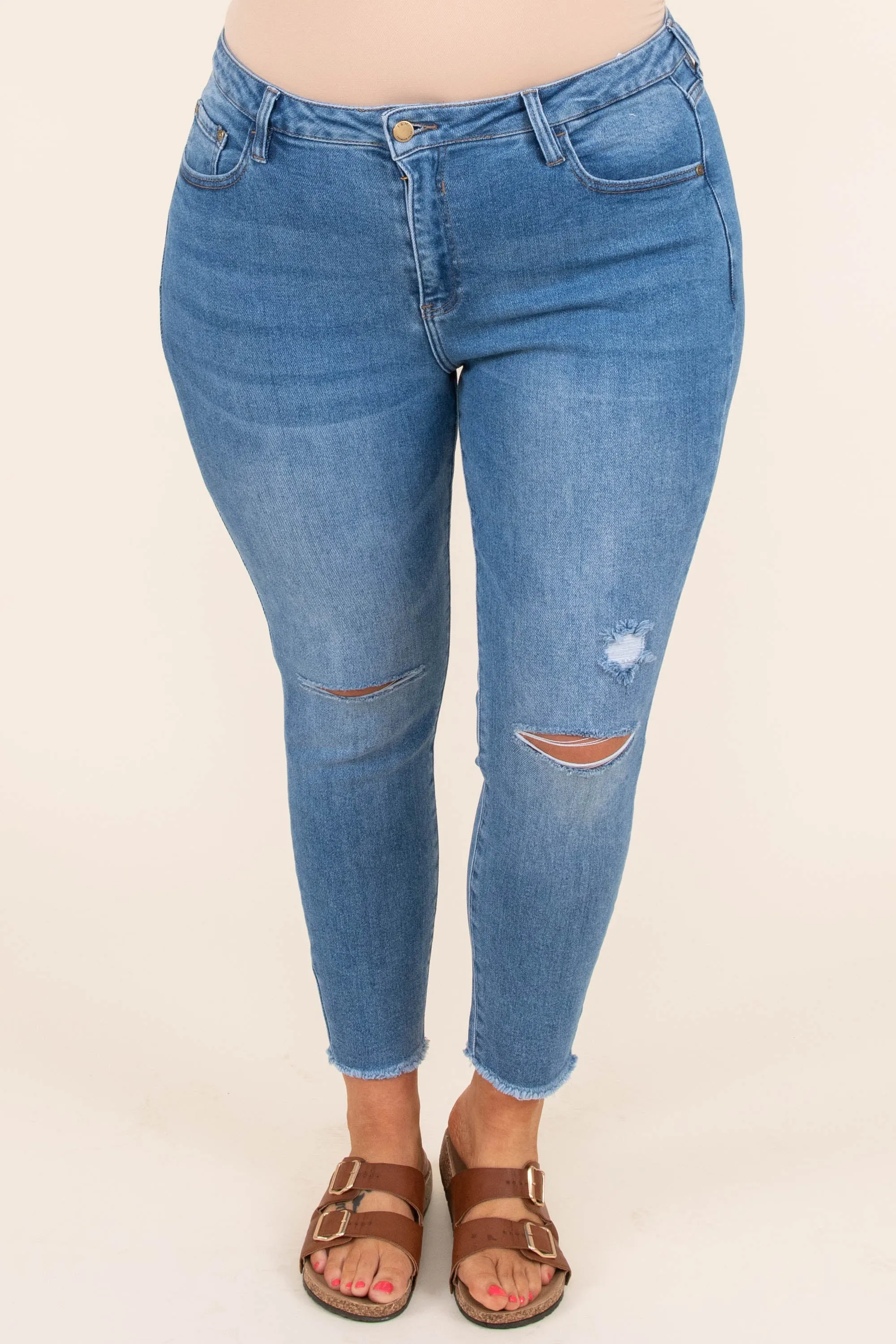 Bring It On Jeans, Medium Wash