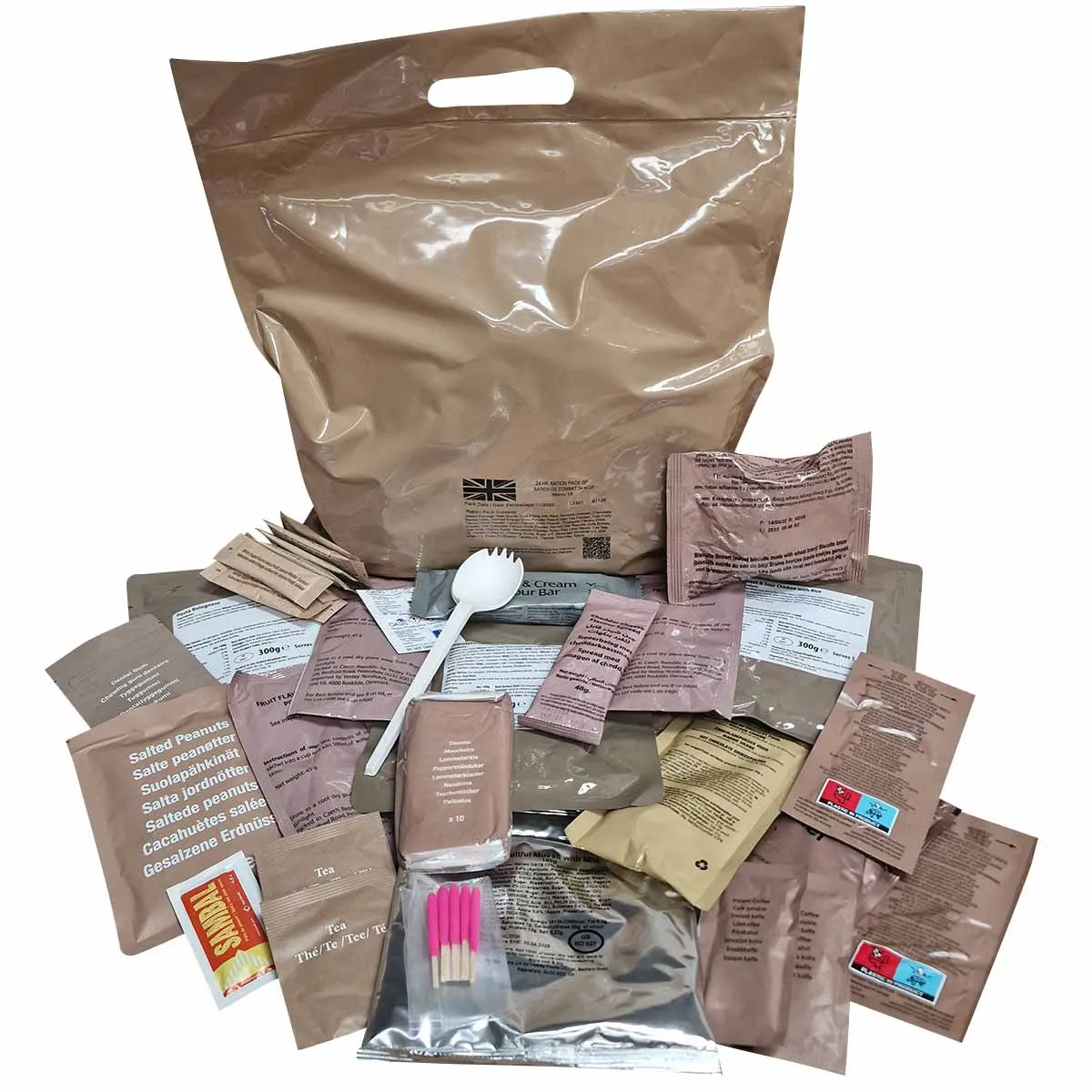 British Army 24 Hour Operational Ration Pack - Menu 8