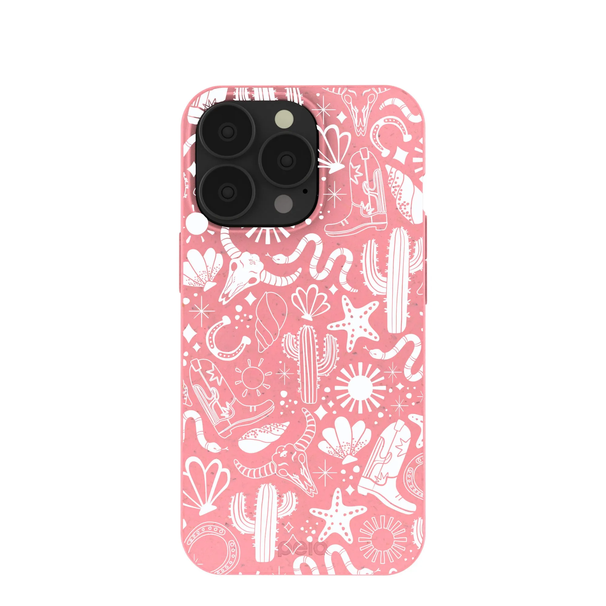 Bubblegum Pink Coastal Rodeo iPhone 13 Pro Case