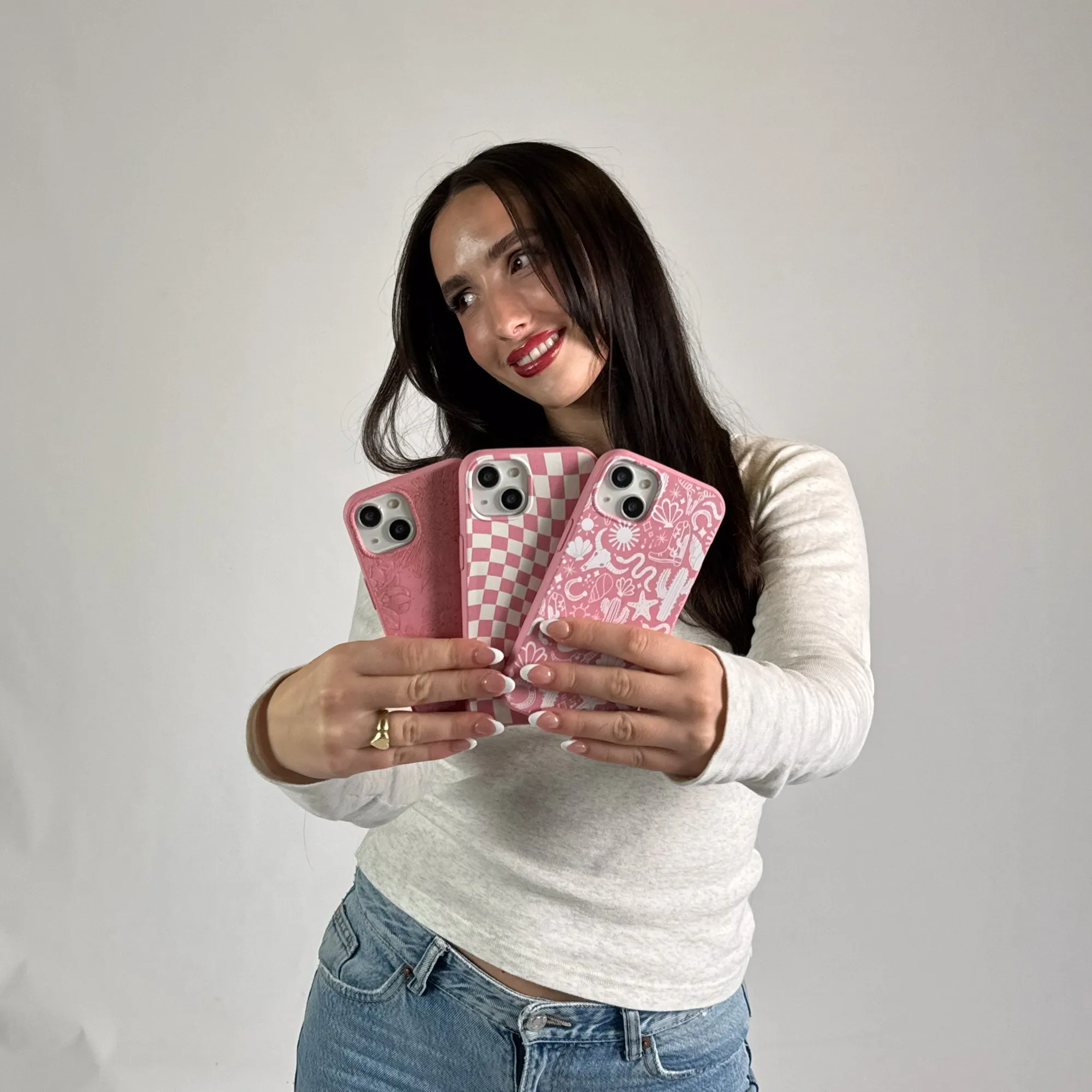 Bubblegum Pink Coastal Rodeo iPhone 6/6s/7/8/SE Case