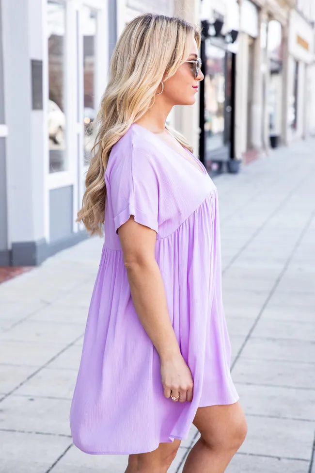 Call You Over Lavender Romper Dress FINAL SALE