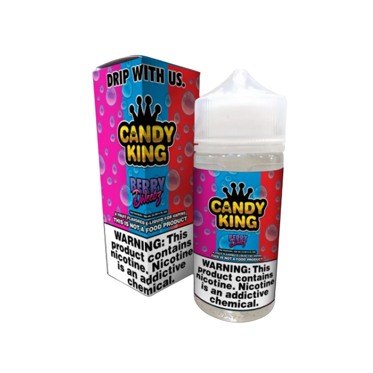 Candy King Synthetic Nicotine E-Liquid 100ML