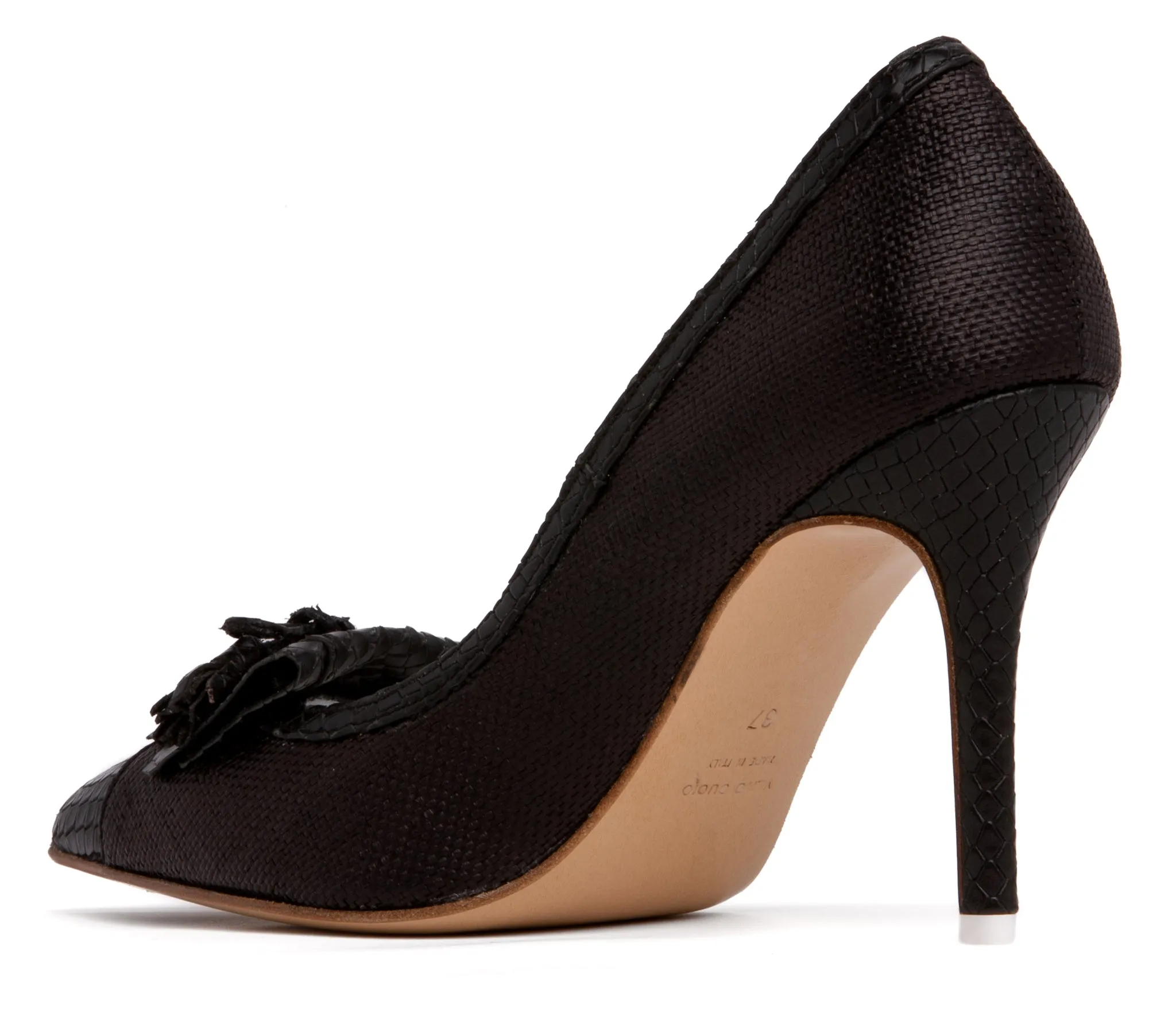 Carolina Leather Mix Pump