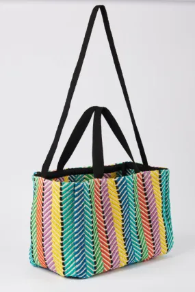 Circus Stripe Rainbow Carry All