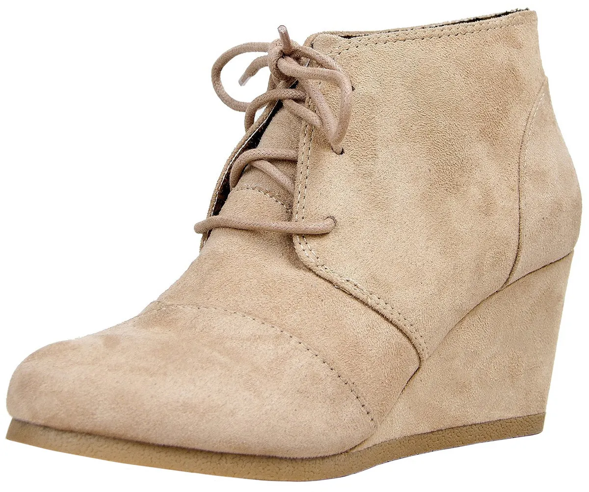 City Classified Women's Rex Womens Wedges