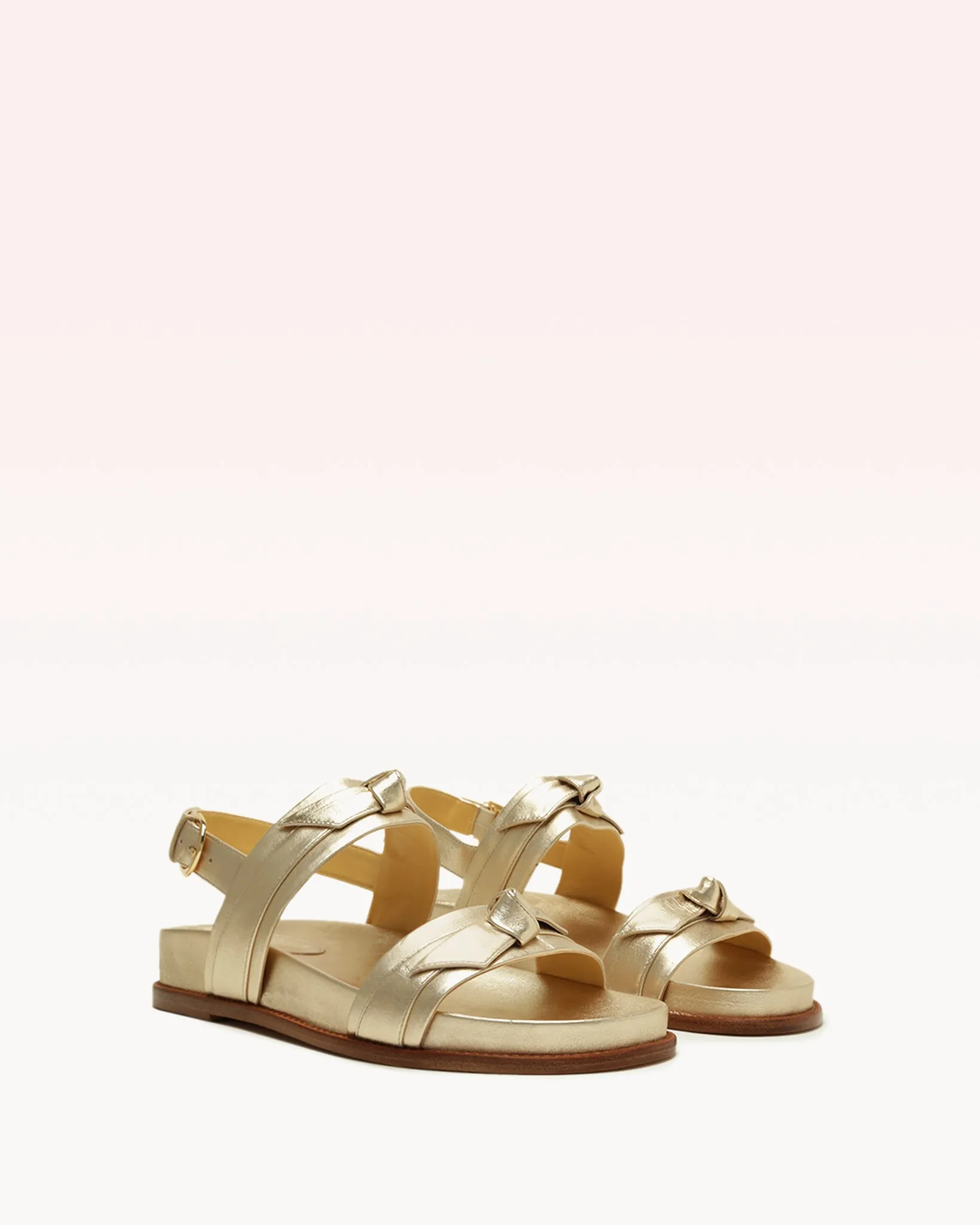 Clarita Sport Sandal Metallic Golden