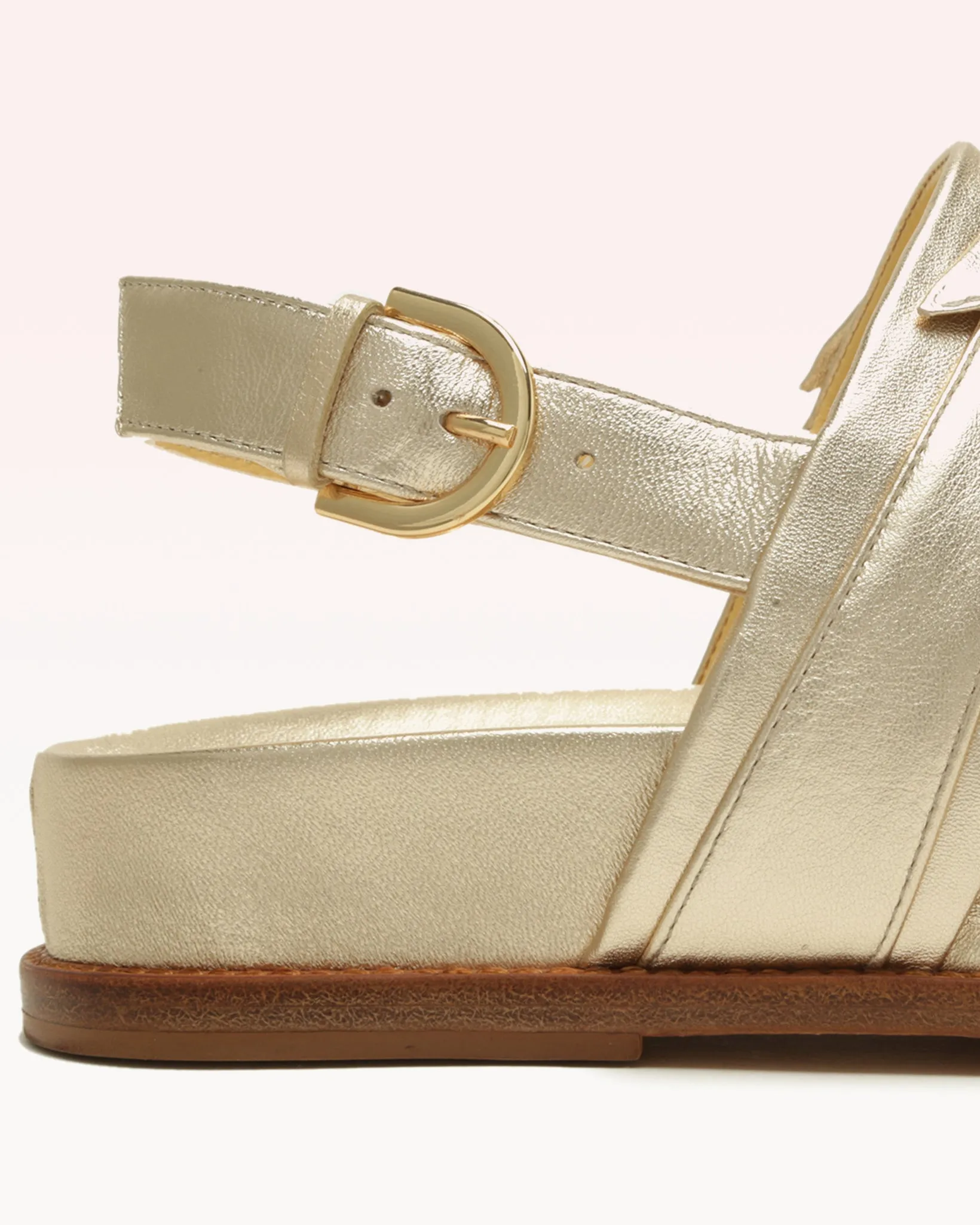 Clarita Sport Sandal Metallic Golden