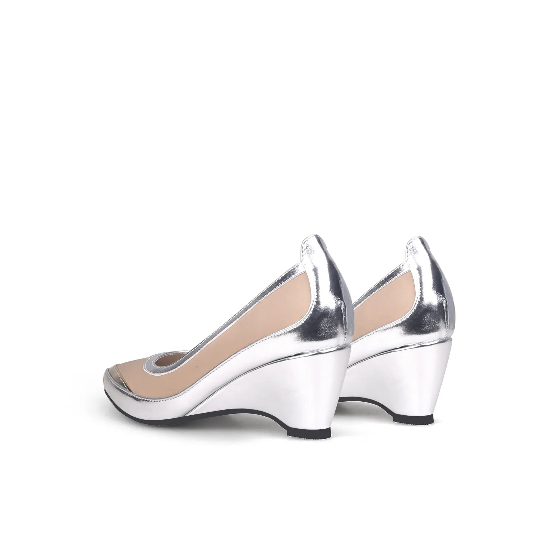 Classic Slip On Formal Wedges