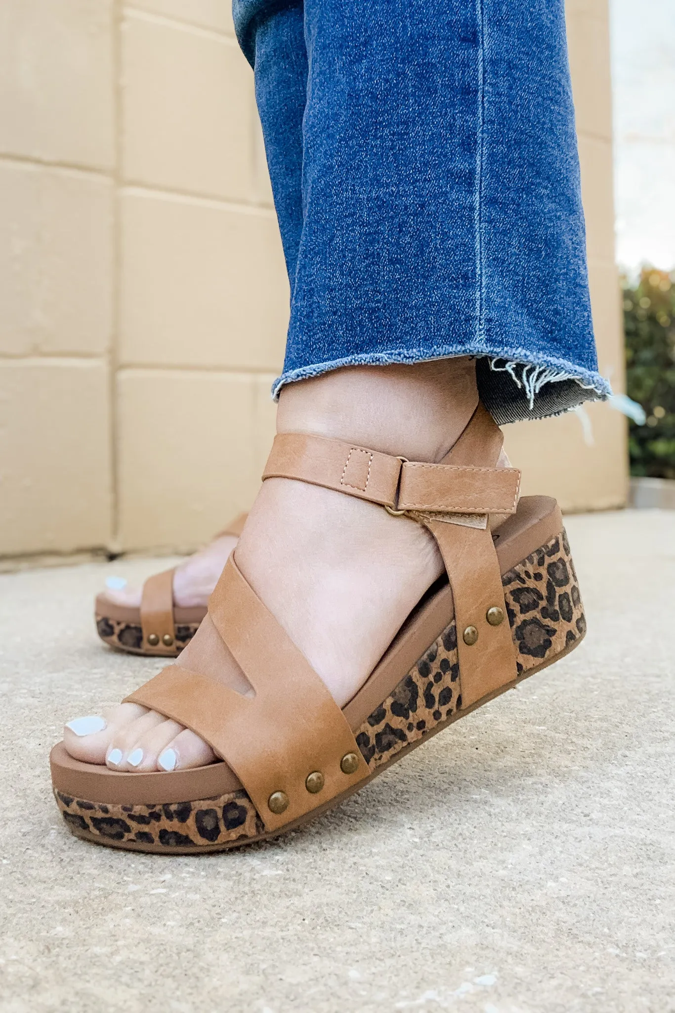 Corkys: KEEP IT CASUAL WEDGE - Carmel