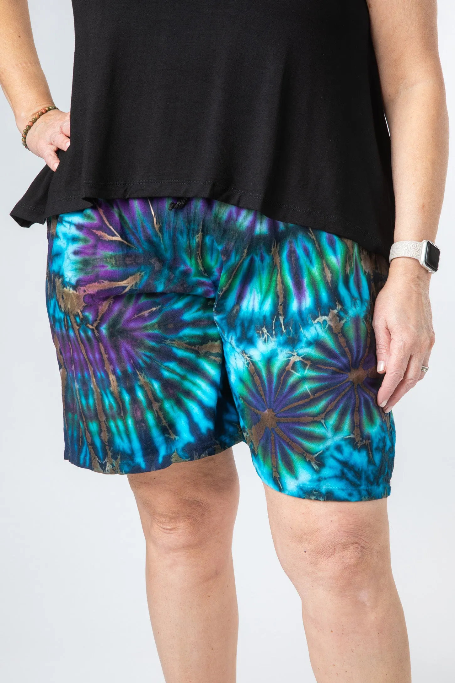 Cotton Tie Dye Shorts