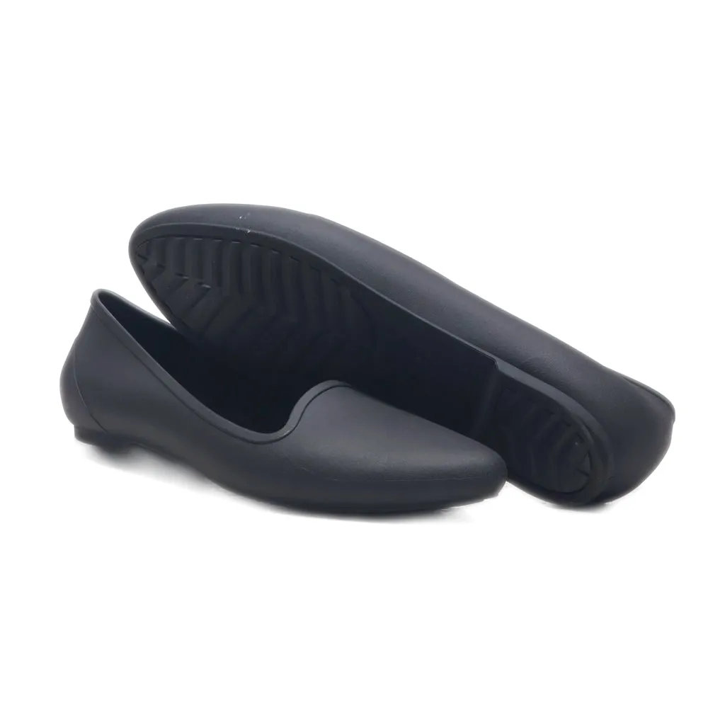 Crocs Eve Ballerinas Rubber Black Colour For Women