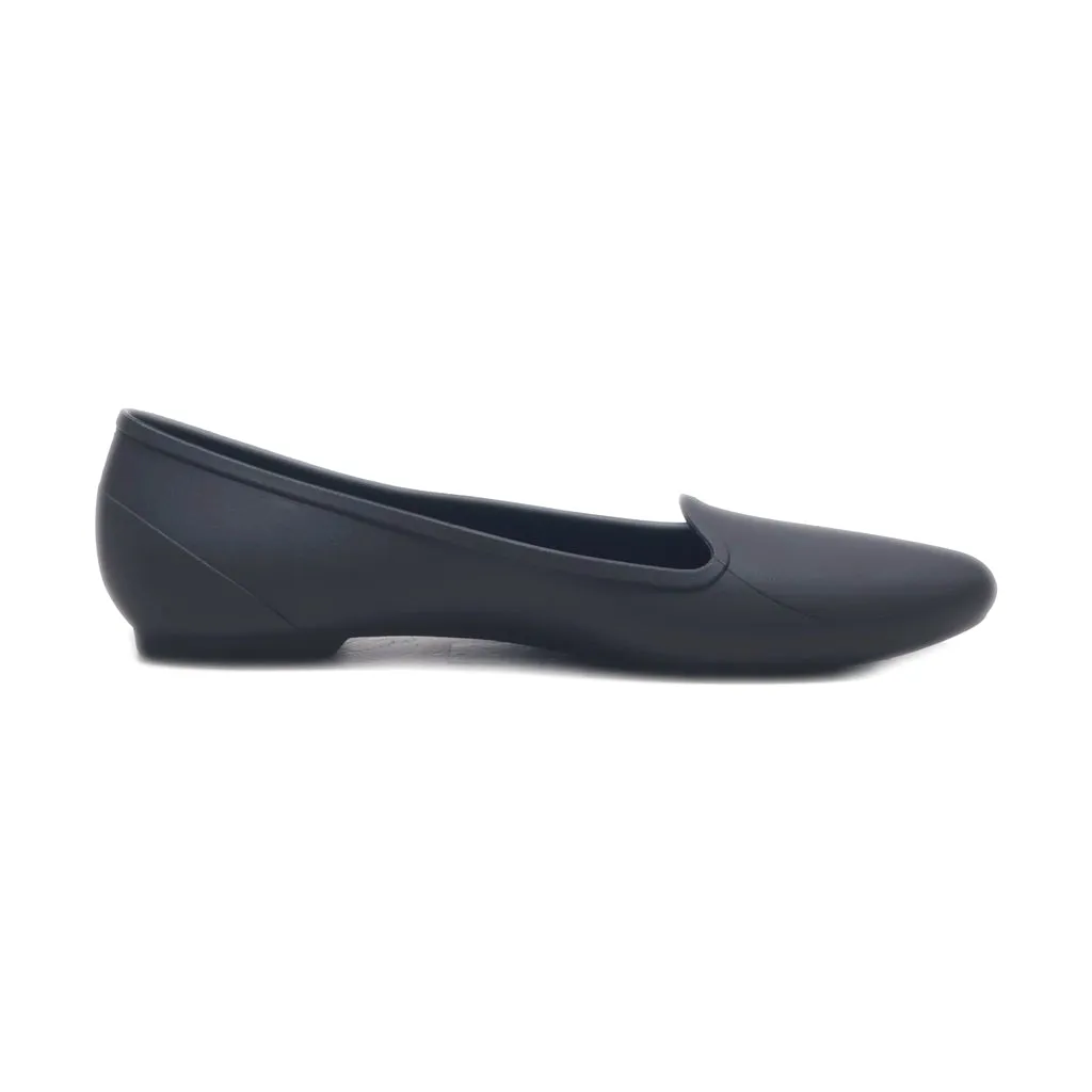 Crocs Eve Ballerinas Rubber Black Colour For Women