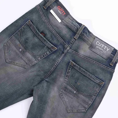 CUTTY Sabian Skinny Fit Jeans Blue