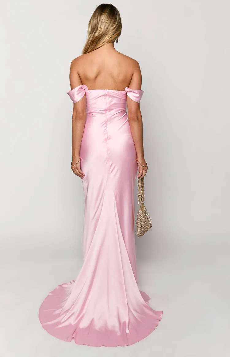 Delanie Pink Maxi Dress