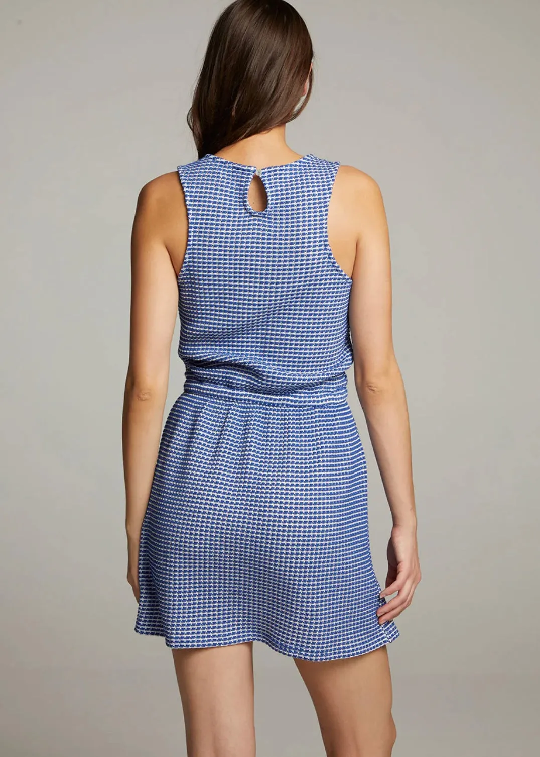 Delray Cobalt Blue Mini Dress