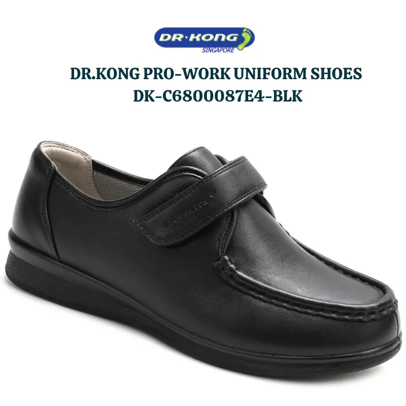 DR.KONG PRO-WORK UNIFORM SHOES DK-C6800087E4-BLK(RP :$179)