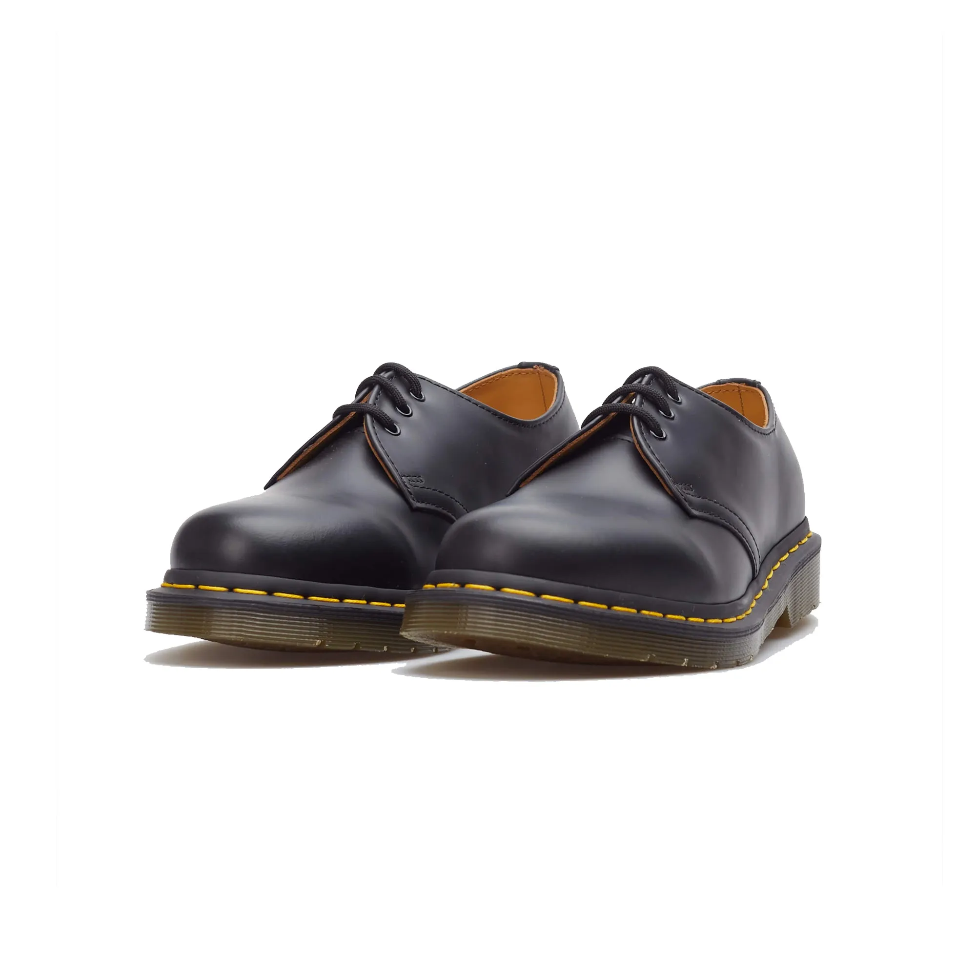 Dr.Martens Mens 1461 Shoes 'Black Smooth'