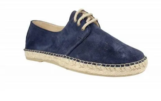 Espadrille Suede Navy Blue