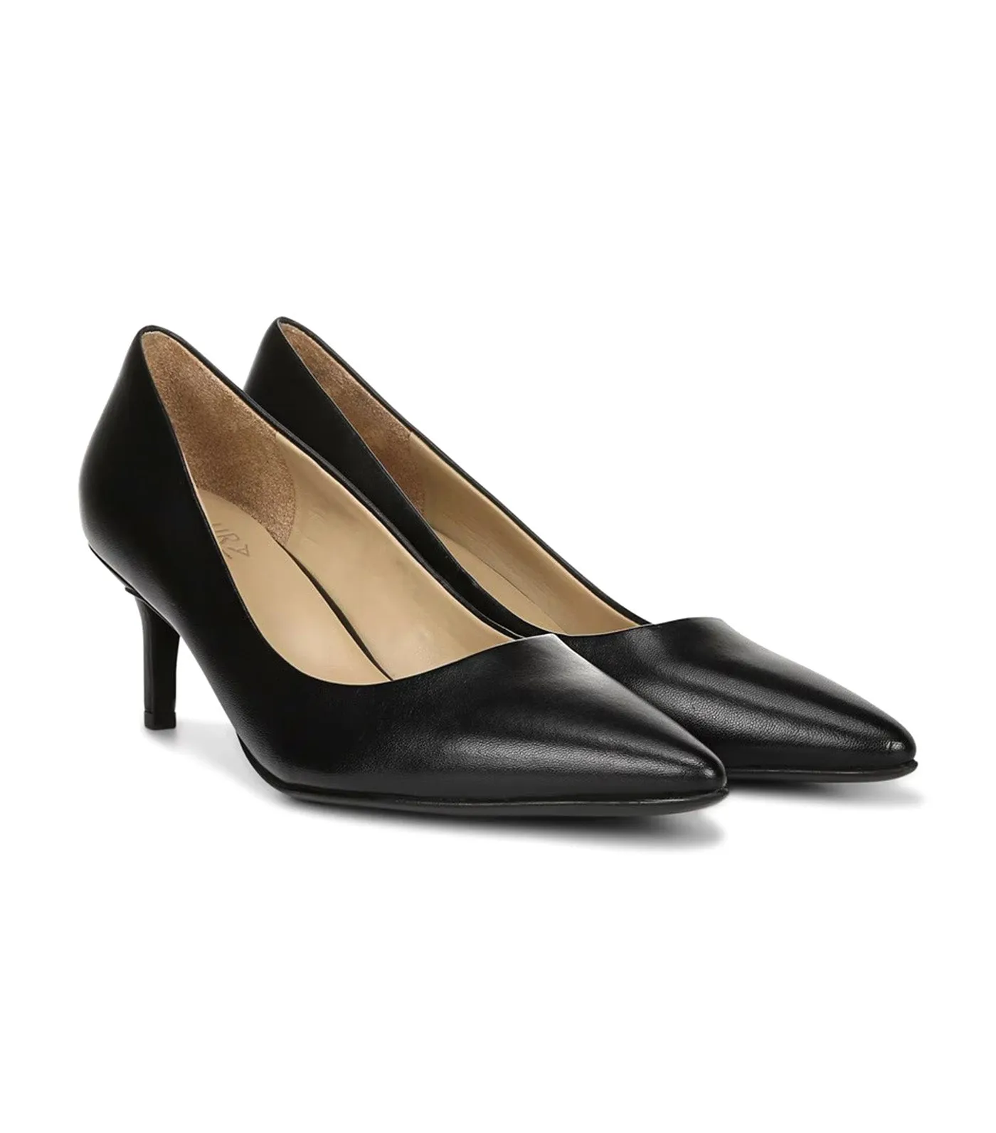 Everly Pump Black Leather