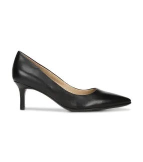 Everly Pump Black Leather