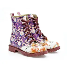 Flowers Long Boots NTM1011