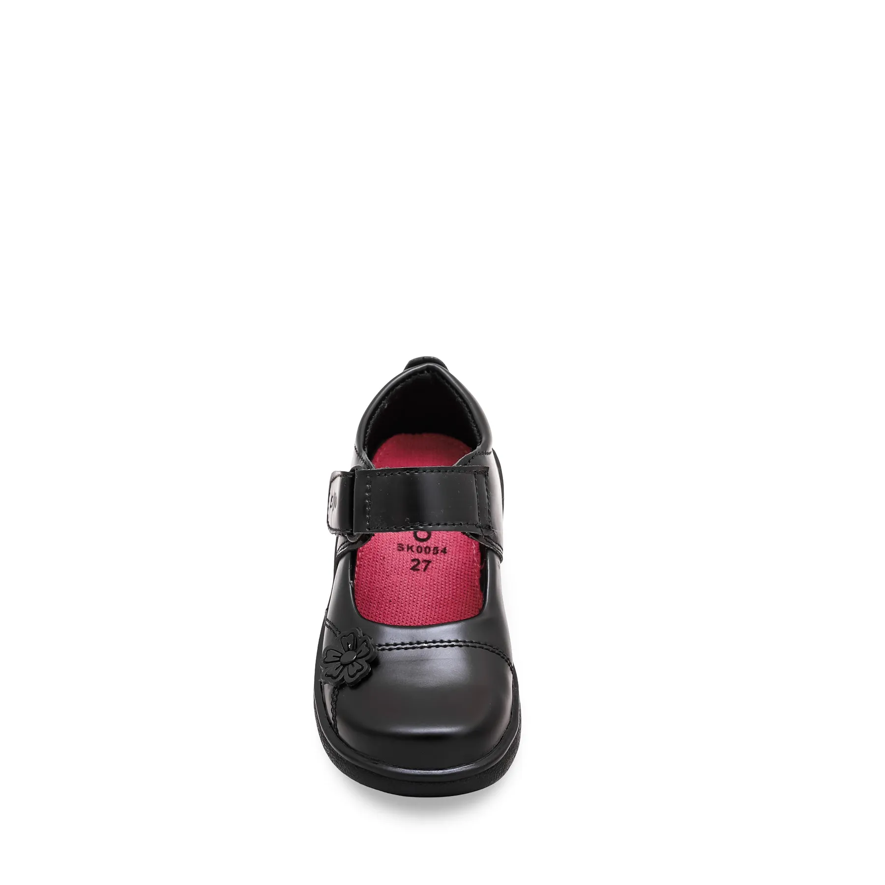 Girls Black School Shoes SK0054