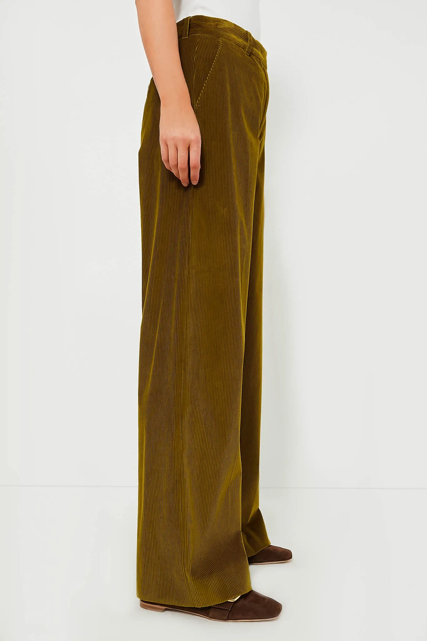 Green Tania Trousers