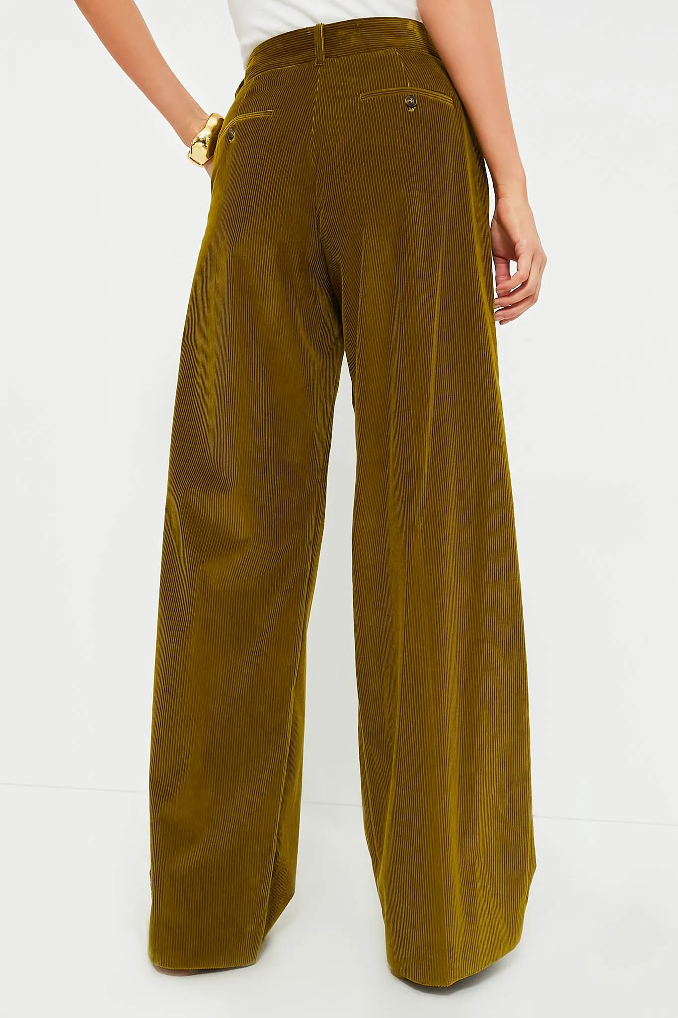 Green Tania Trousers