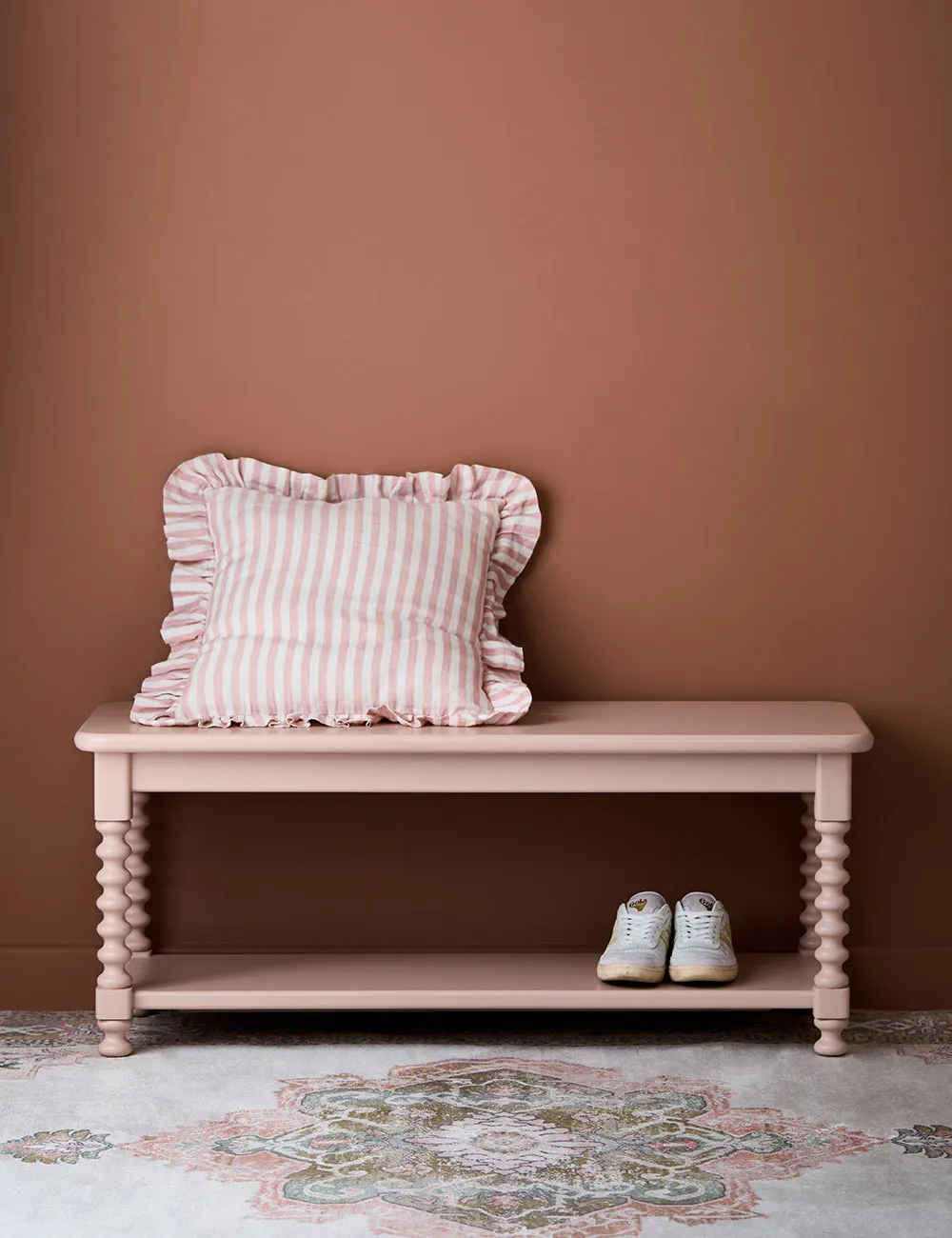 Harlow Bench In Desert Rose