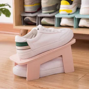 Household Storage Shoes Save Space Shelf Double layer removable and combined simple shoe rack household products Fast delivery