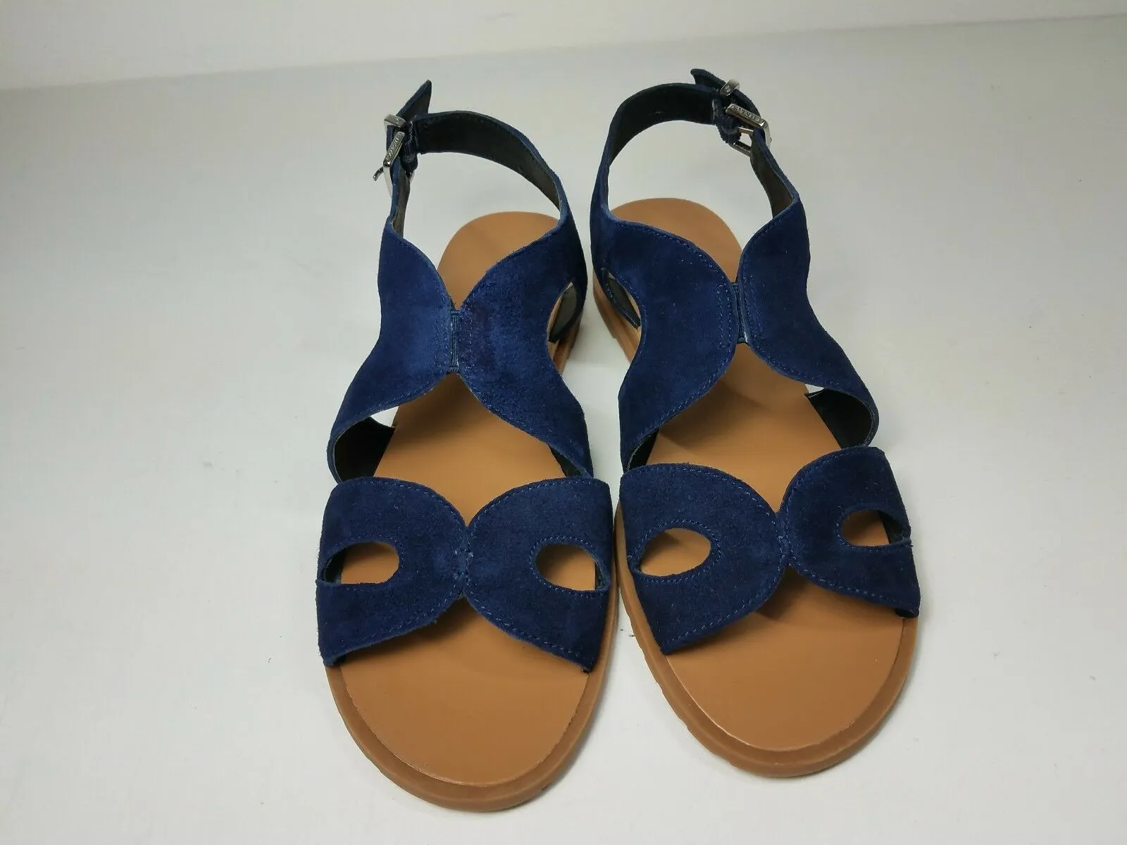 KENNETH COLE NY - JULES SUEDE SANDALS **FREE SHIPPING**