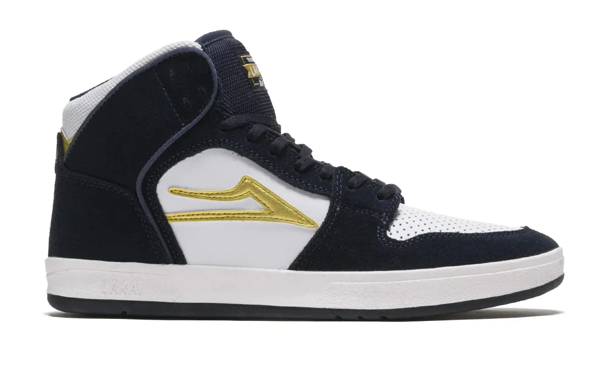 Lakai Shoes Telford - Navy/White Suede