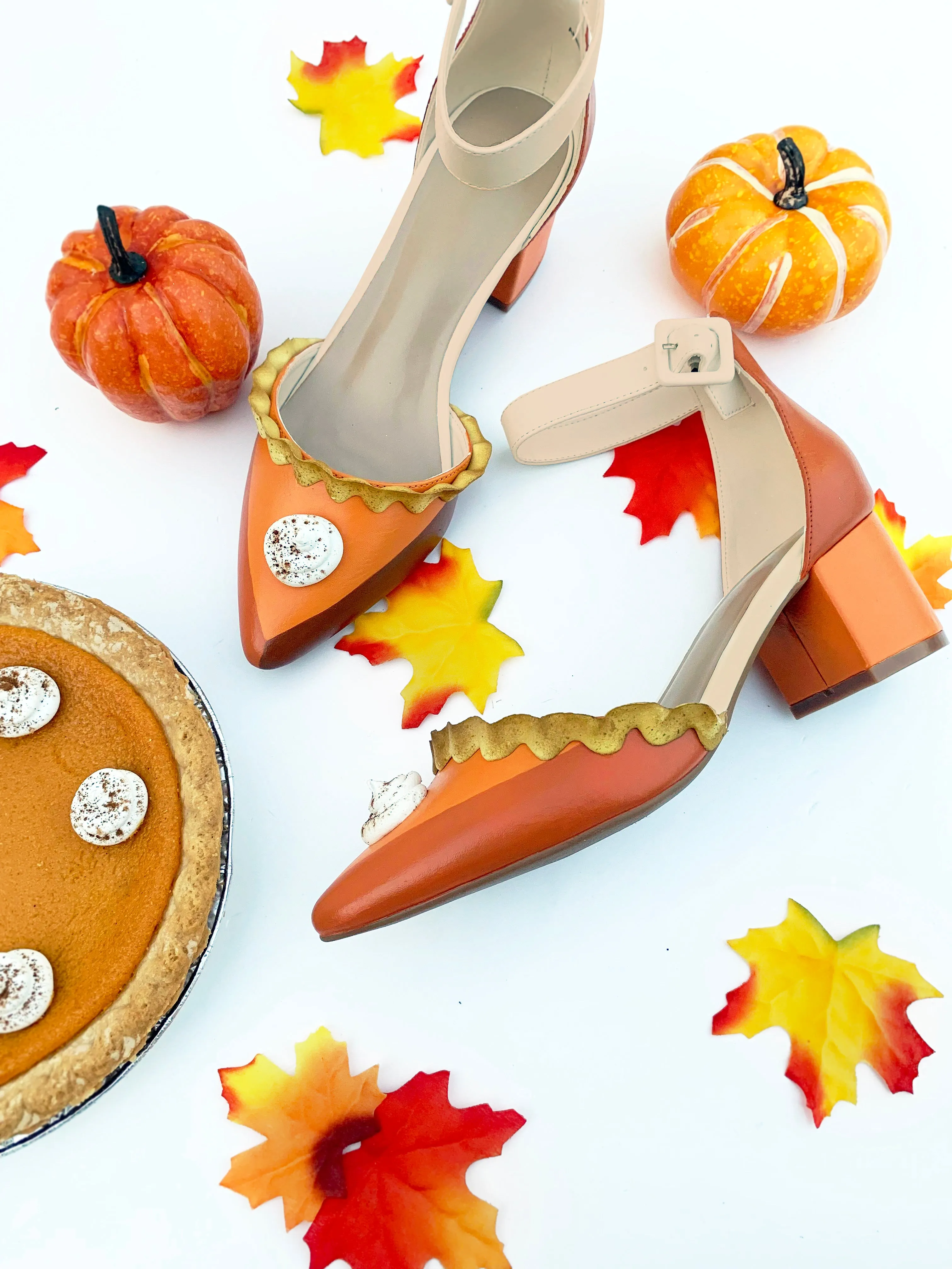 Limited Edition Pumpkin Pie 2.5'' Heels